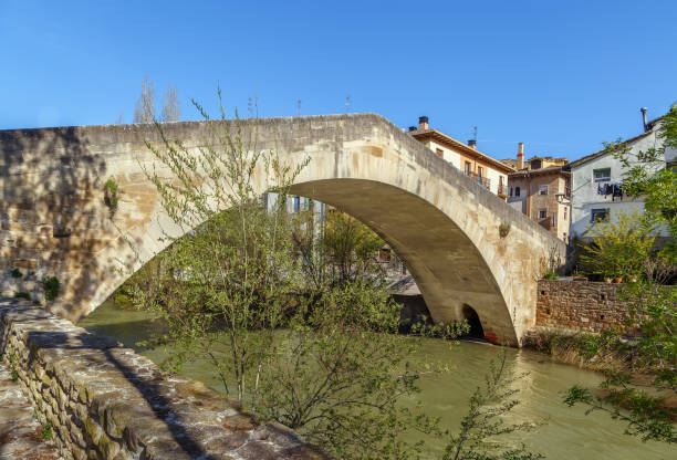 istock Picudo Bridge, Estella,  Spain 1064472610