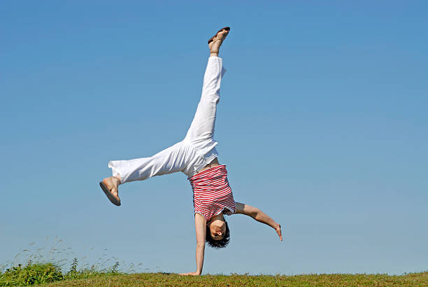 istock Adult woman doing gymnastics 106448416