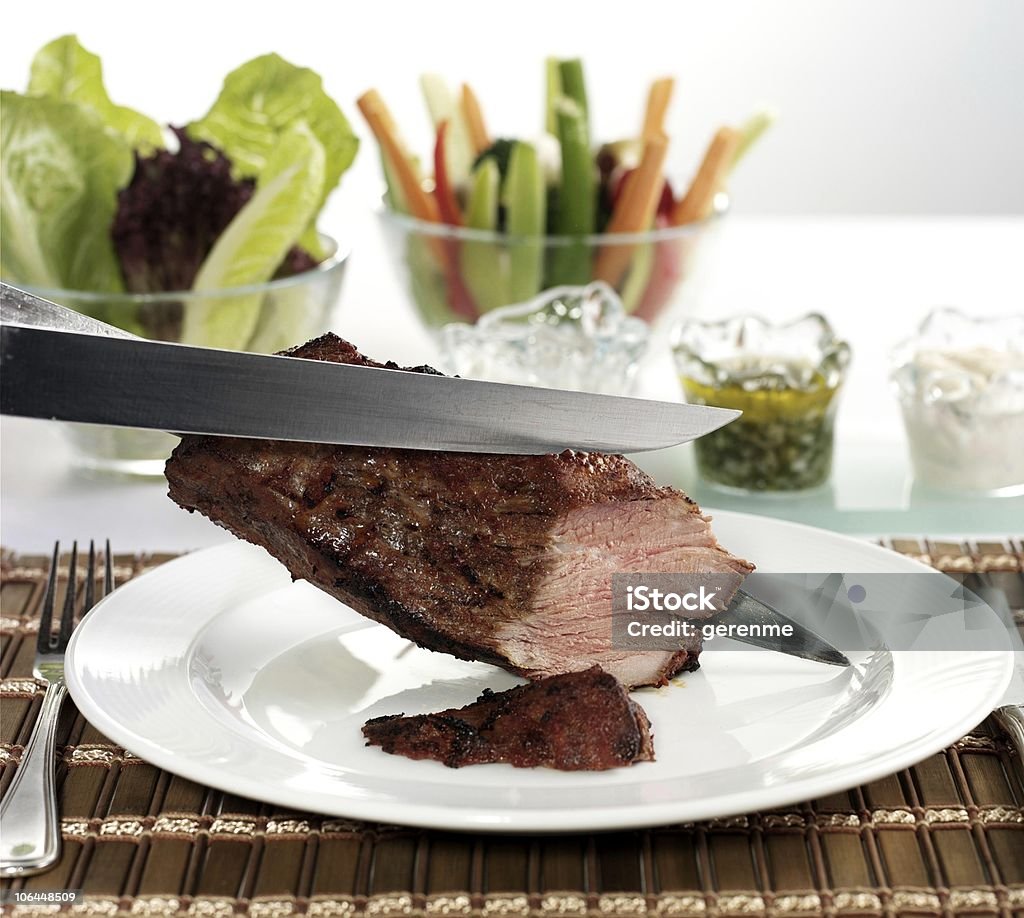 Plato de carne - Foto de stock de Carne libre de derechos