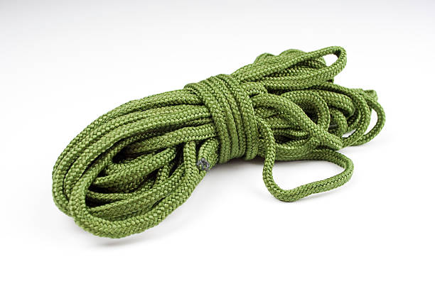 Climbing Rope stock photo