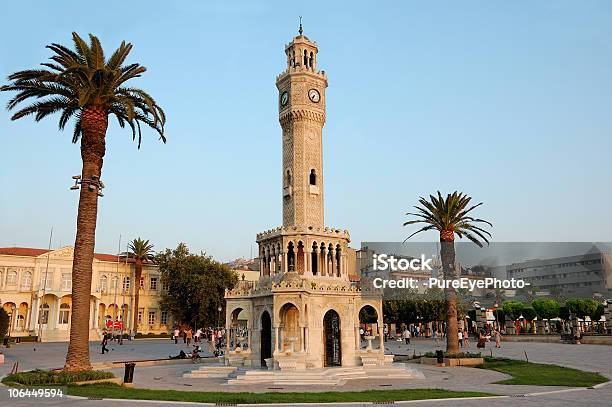 İzmir Konak 스퀘어 이즈미르에 대한 스톡 사진 및 기타 이미지 - 이즈미르, 터키, 시계탑