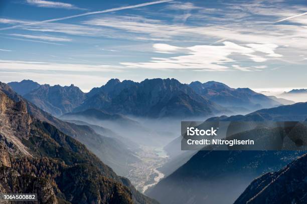Scenery From Tre Cime Stock Photo - Download Image Now - Beauty In Nature, Cloud - Sky, Dolomites