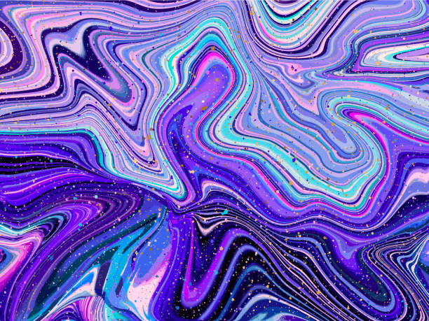 istock Abstract painting, background for wallpapers, posters, cards, invitations, websites. Modern painting handmade background. Marble effect painting Vector illustration 1064520322