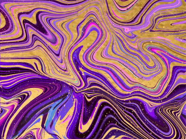 istock Abstract painting, background for wallpapers, posters, cards, invitations, websites. Modern painting handmade background. Marble effect painting Vector illustration 1064521906