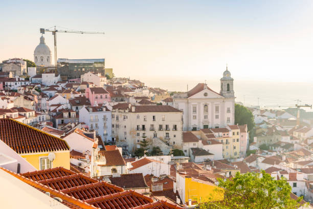 istock Charming Alfama during sunny day, Lisbon, Portugal 1064525462