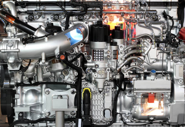 istock heavy truck diesel engine close up 1064531428