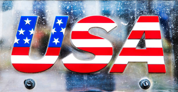 USA Metal Letters