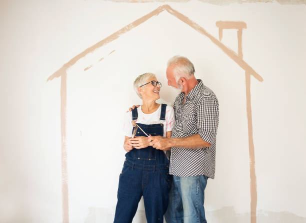 istock Couple remodeling their home 1064536458