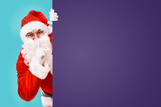 istock Santa Claus asking for silence 1064540798