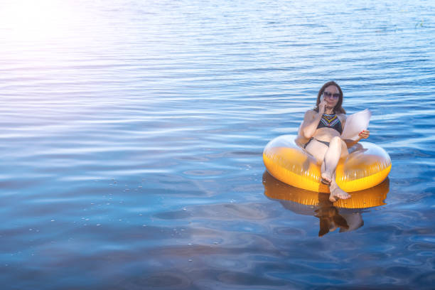 istock Woman is workaholic working during the vacation. 1064541304