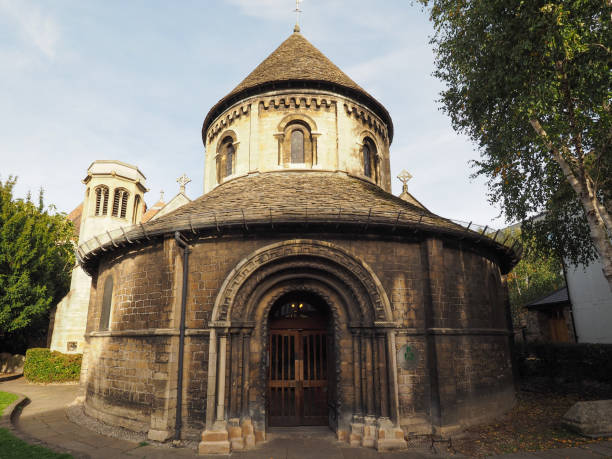 istock Round Church in Cambridge 1064542128