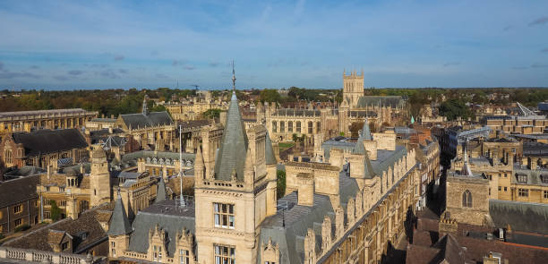 istock Aerial view of Cambridge 1064542404