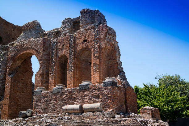 istock Roman theater in Taormina 1064542594