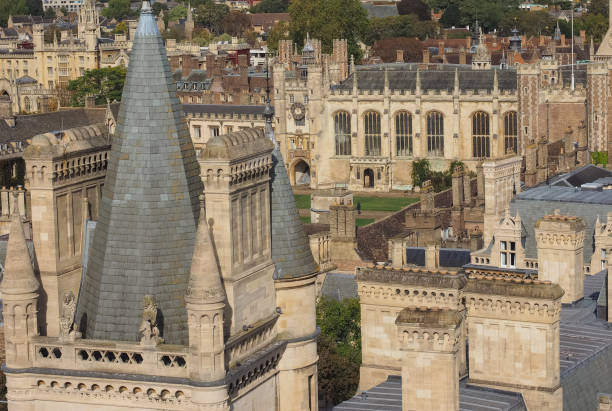 istock Aerial view of Cambridge 1064542716