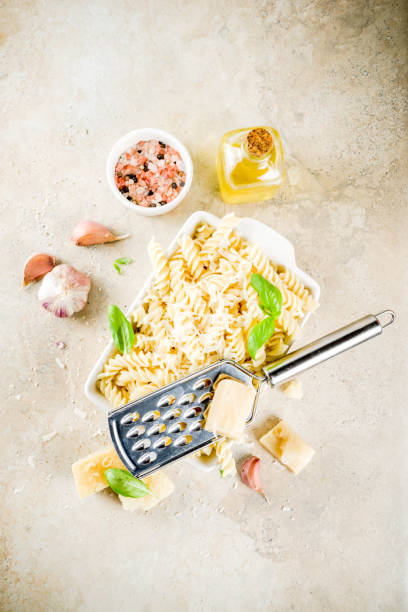 Pasta with parmesan