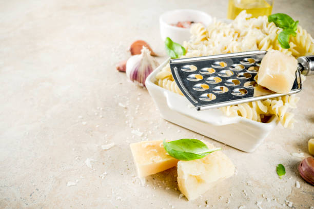 Pasta with parmesan