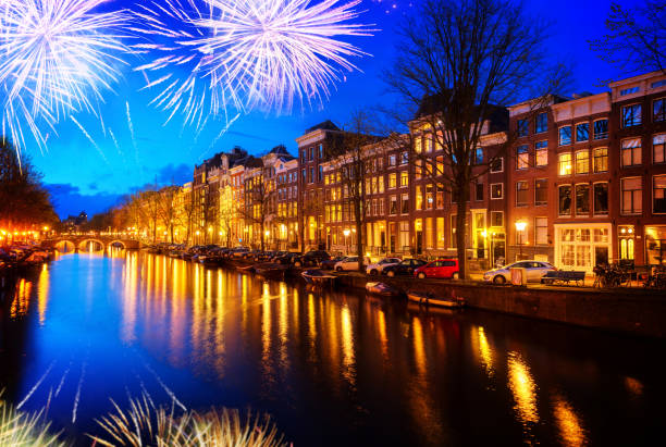 istock Houses of Amsterdam, Netherlands 1064552572