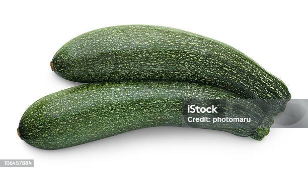 Zucchini Stock Photo - Download Image Now - Close-up, Color Image, Cut Out