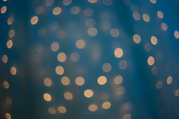 istock a real beautiful bokeh on blue festive background, 1064581840