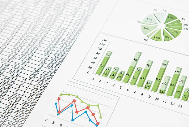 Finanças - fotografia de stock