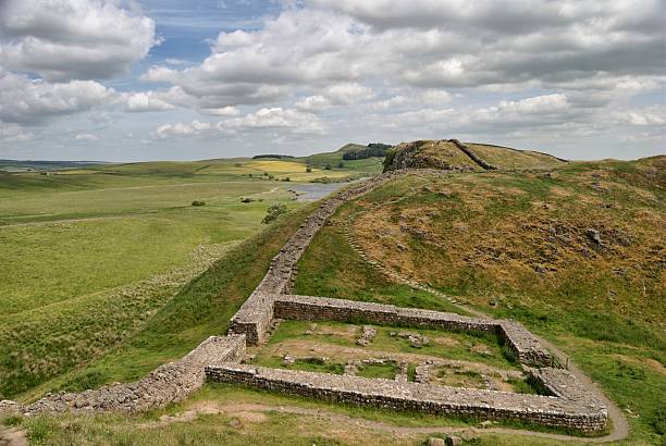 istock Hadrians Wall at Milecastle 39 106458668