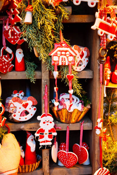 istock Christmas market kiosk details 1064588294