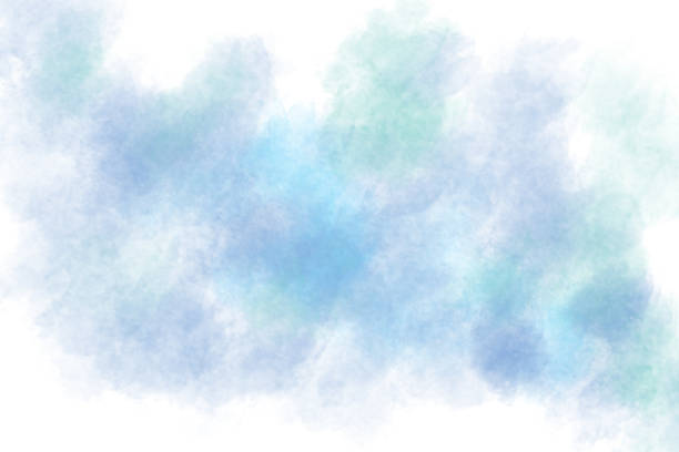 istock Abstract blue background watercolor splash style for backdrop or card decoration 1064588470