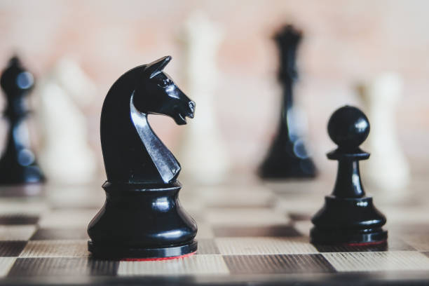 istock chessboard game for ideas  and business strategy, business planner concept. 1064588600