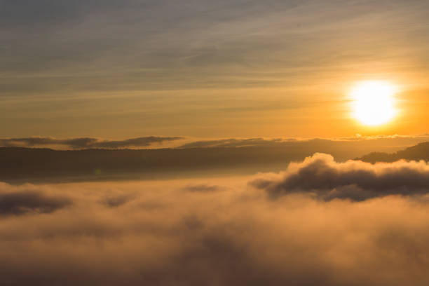 istock Mist in the morning of winter 1064593486