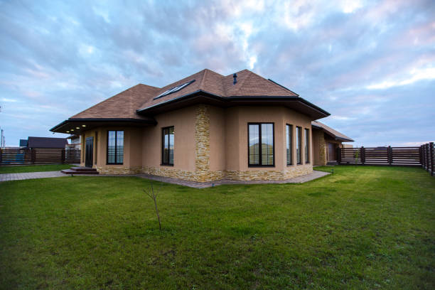 istock beautiful facade of the house 1064596558