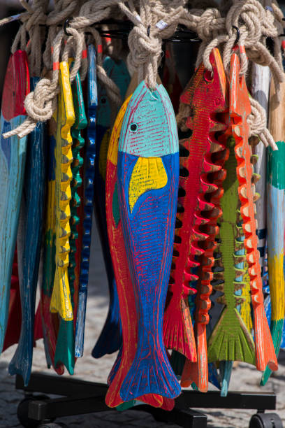 istock wooden fish art piece 1064596760