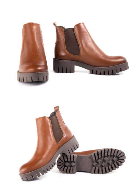 istock Group of shoe on white background, isolated product. 1064598034