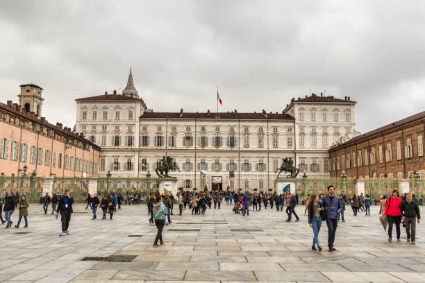 Castle Square - Turin stock photo