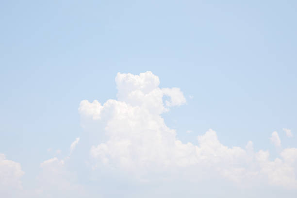 istock Blue sky background in vintage film style 1064598886