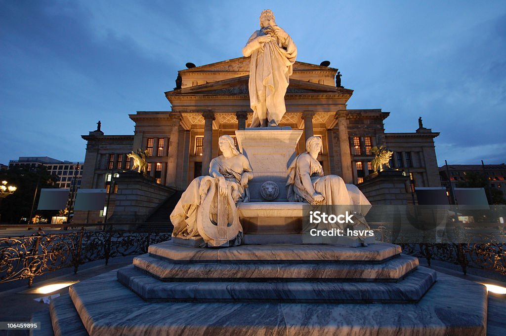 Konzerthaus uma chamada Schauspielhaus (Praça Academy) em Berlim - Royalty-free Alemanha Foto de stock