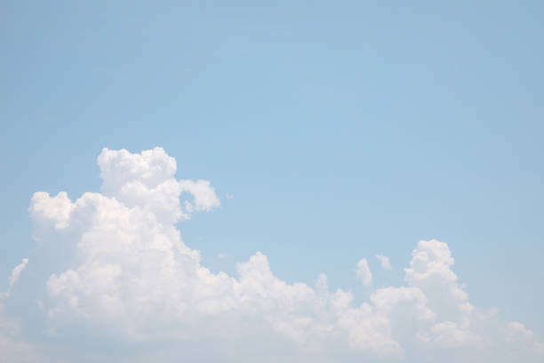 istock Blue sky background in vintage film style 1064599434
