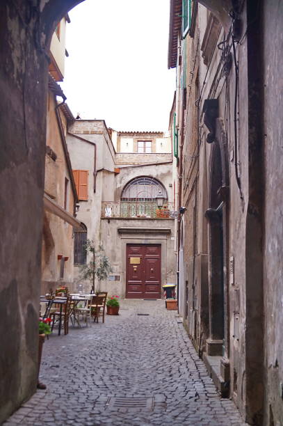 istock Typical street of Orvieto 1064599766