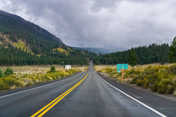 istock Travelling on the freeway through the Eastern Sierra mountains 1064613790