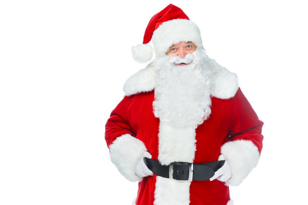 istock bearded santa claus posing isolated on white 1064615304