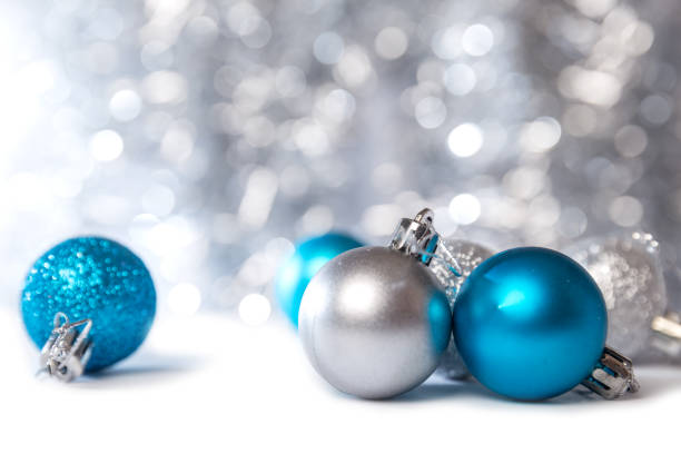 istock Christmas decorations with bokeh background 1064619506