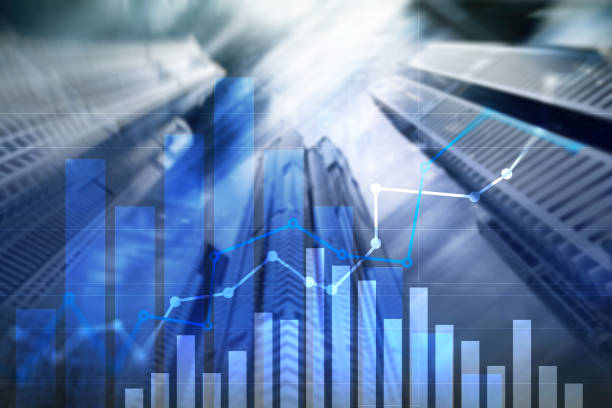 istock Financial growth graph.?Sales increase, marketing strategy concept. 1064643168