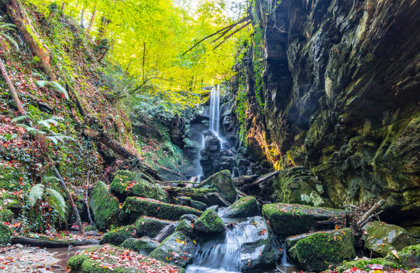 istock Dagpinar Waterfall in Turkey 1064654226