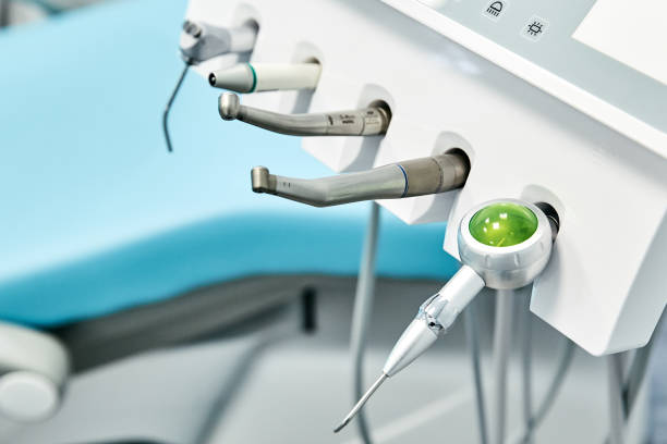istock dental drills in the Office 1064655608