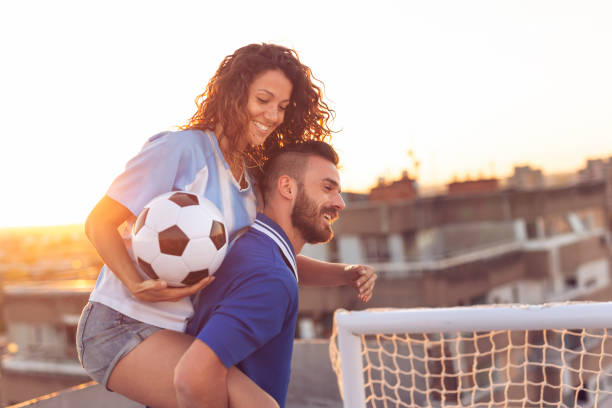 istock Football and love 1064661144