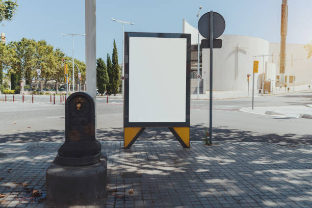 istock City billboard mockup near drinking fountain 1064666276