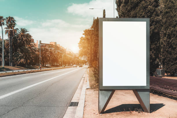istock City billboard mockup near the highway 1064667600