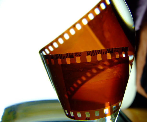 istock The view of negative film. 1064674492