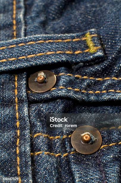 Blue Jeans Detail Stock Photo - Download Image Now - Blue, Casual Clothing, Close-up