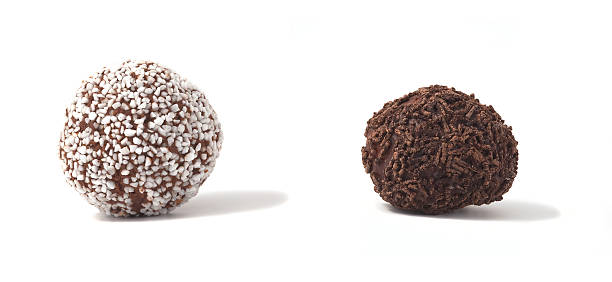 istock Delicious chocolate balls with crushed loaf sugar and sprinkles. 106468163