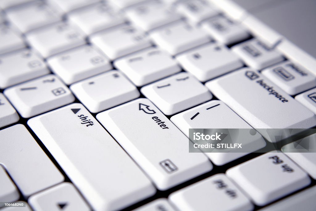 Computer Computertastatur - Lizenzfrei Accessoires Stock-Foto